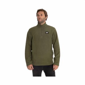 Polar Hombre Caterpillar Microfleece 1/4 Zipper Olivo