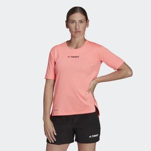 Polera Secado Rapido Adidas Terrex Mujer Rosado
