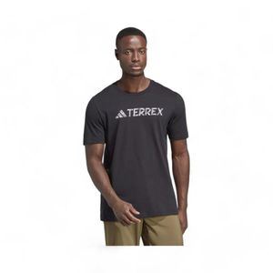 Polera Hombre Adidas Terrex Classic Logo Negro