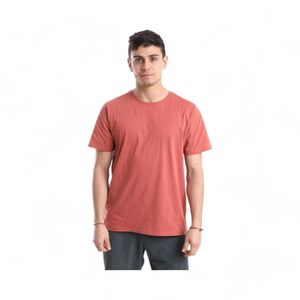 Polera Hombre Kannu Lifestyle Manga Corta Terracota