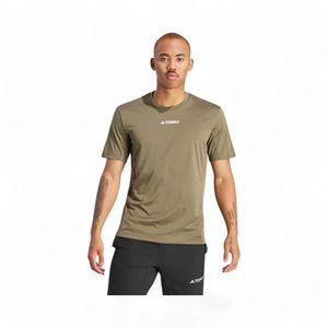 Polera Hombre Adidas Terrex Multi Manga Corta Olivo