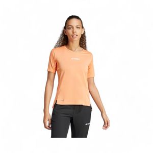 Polera Mujer Adidas Terrex Multi Manga Corta Naranjo