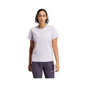Polera Outdoor Mujer Adidas Terrex Estampada Lavanda