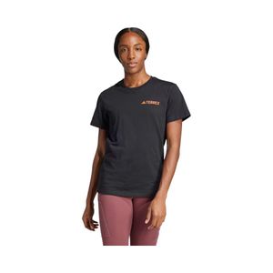 Polera Estampada Mujer Adidas Terrex Negro