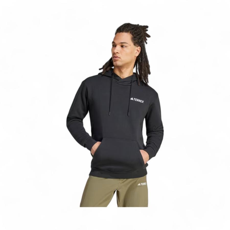 Polerón Hombre Adidas Terrex Multi Logo Pequeño Negro