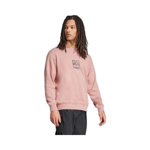 Polerón Outdoor Hombre Adidas Terrex Estampado Rosado