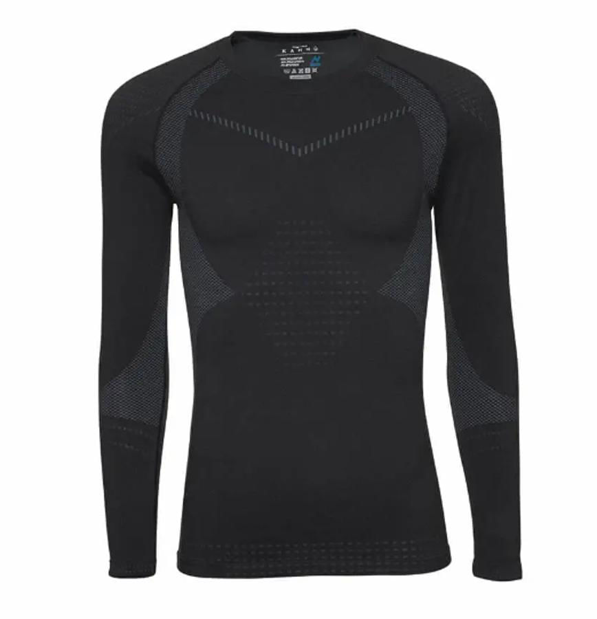 PRIMERA CAPA CAMISETA KANNU THERMO TECH HOMBRE NEGRO
