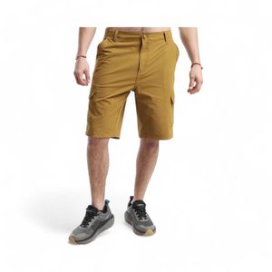 Bermudas Hombre Kannu Cargo Multibolsillo Mostaza