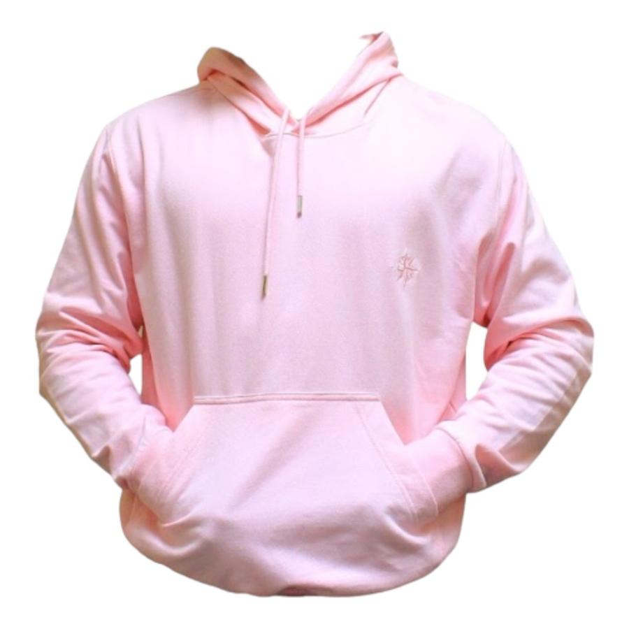 Poleron Deportivo Unisex Greenlife Canguro Rosado