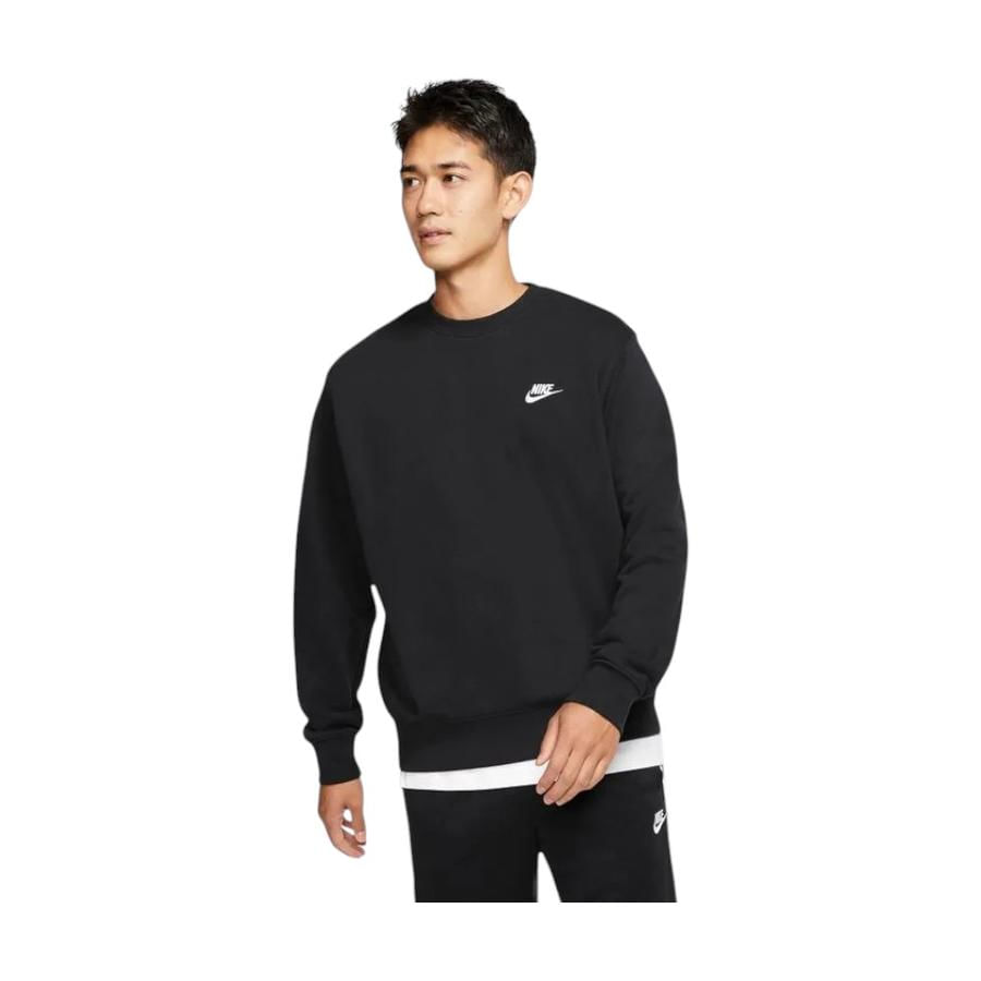 Poleron Hombre Nike Sportswear French Terry Negro