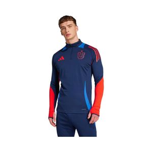 Polerón Deportivo Hombre Adidas U. de Chile Azul/Rojo
