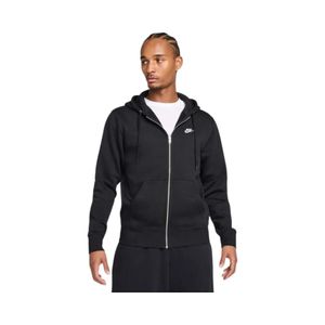 Polerón Hombre Nike Club Full Zipper Negro