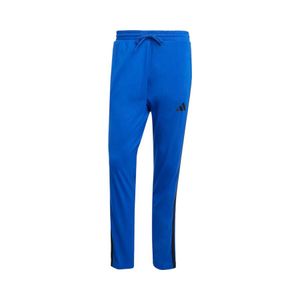 Pantalón Buzo Hombre Adidas 3 Tiras Jersey Azul