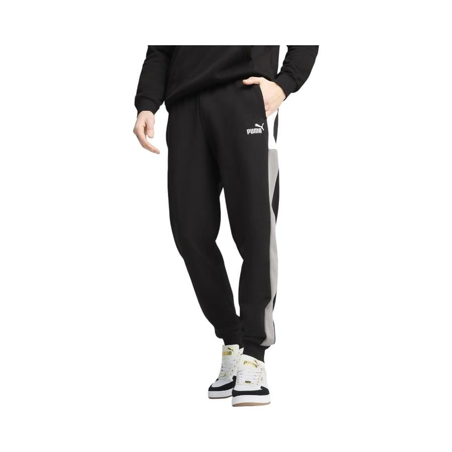 Pantalón Buzo Hombre Puma Ess Block Negro