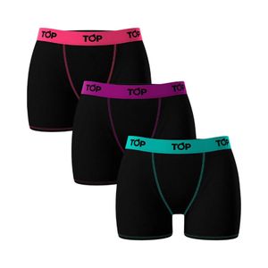 Bóxer Medio Mujer Top Modal Pack 3 C1