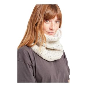 Bandana Fleece Mujer Wild Lama Neckwarmer Naki Blanco