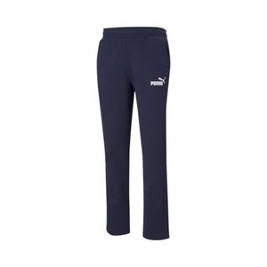 Pantalón Hombre Puma ESS Logo FL OP Fit Deportivo Azul