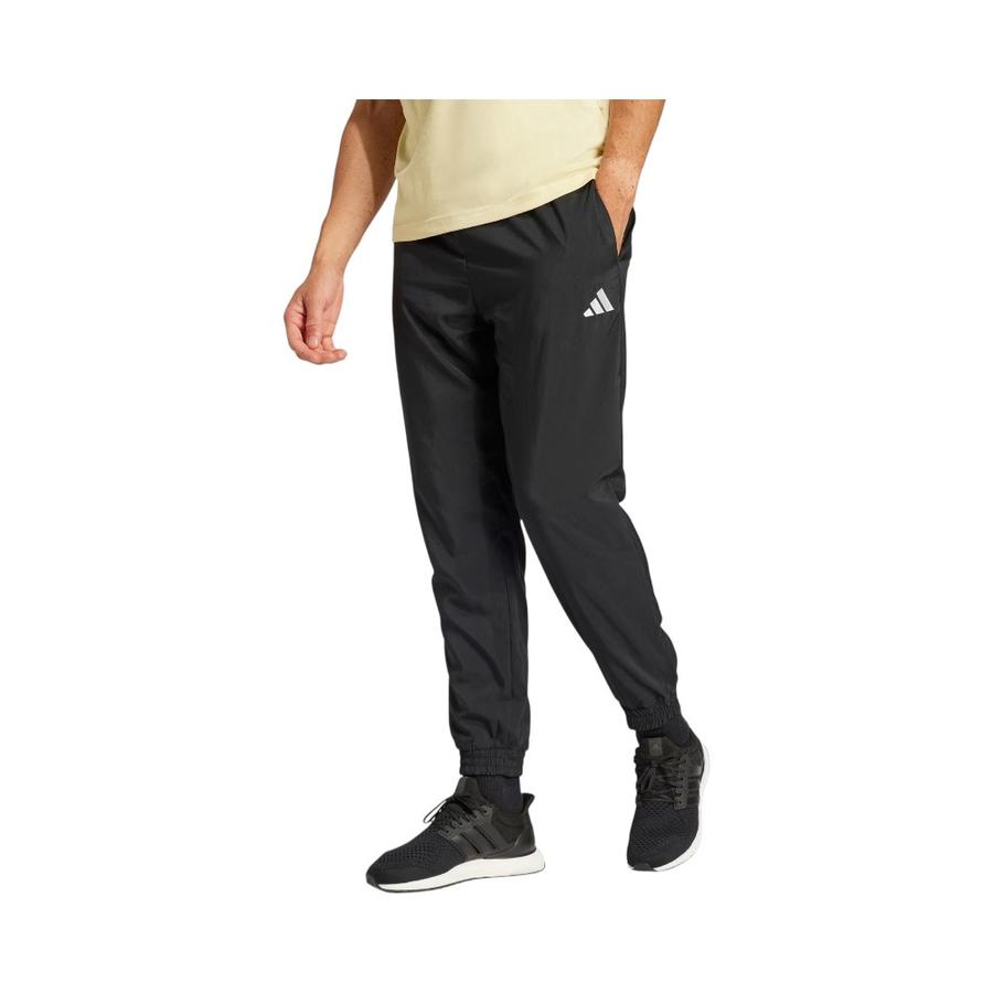 Pantalón Hombre Adidas Essentials Con Puños Negro