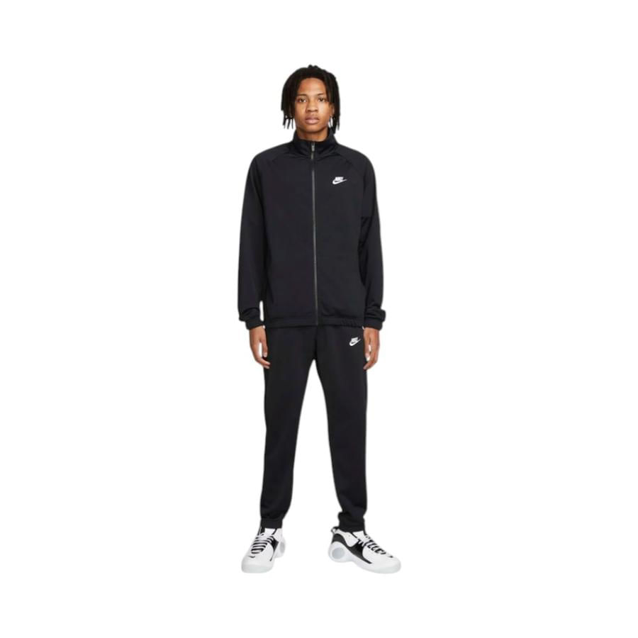 Conjunto Deportivo Hombre Nike Club Poly- Knit Suit  Negro