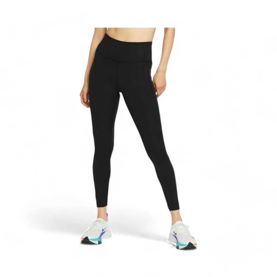 Calzas Mujer Nike Epic Fast Tiro Medio Negro