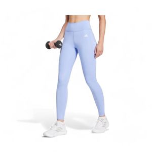 Calzas Mujer Adidas Optime Bolsillo Oculto Celeste