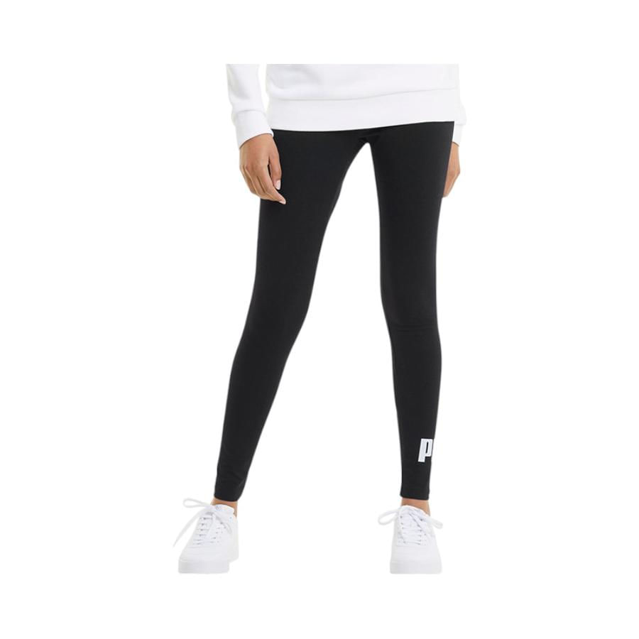 Calza Mujer Puma Ess Logo Leggings Negro