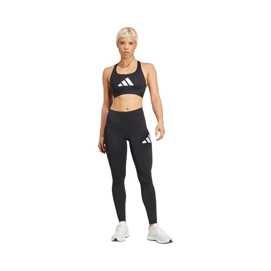 Calzas Mujer Adidas Train Essentials Logo Grande Negro