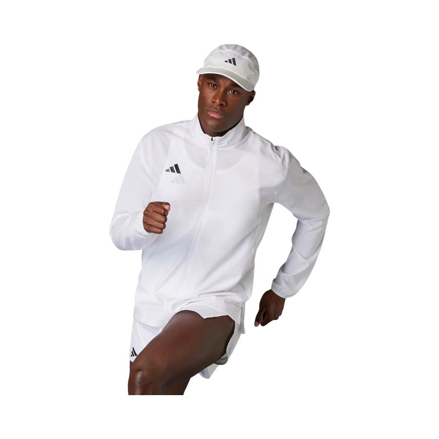 Chaqueta Running Hombre Adidas Adizero Essentials Blanco