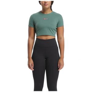 Polera Crop Training Mujer Reebok Lux Bold Verde