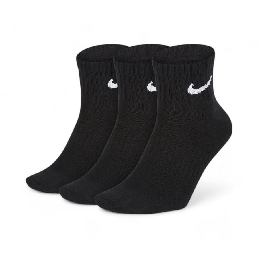 Pack 3 Calcetines Nike Everyday Lightweight Tobilleros Negro
