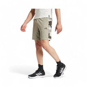 Short Hombre Adidas Train Essentials Camuflaje Olivo