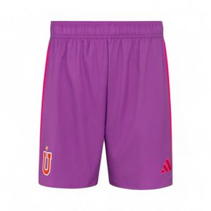 Tercer Short Hombre Adidas Universidad De Chile 2024 Morado