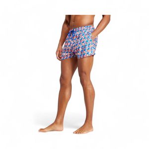 Shorts Natación Hombre Adidas x Farm Rio CLX Azul/Naranjo