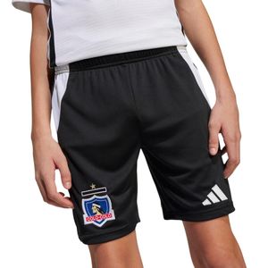 Short Kids Niño Adidas Local Colo Colo 2025 Negro