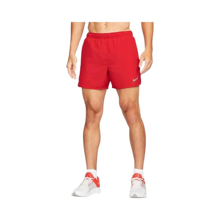 Shorts Running Hombre Nike Challenger Rojo
