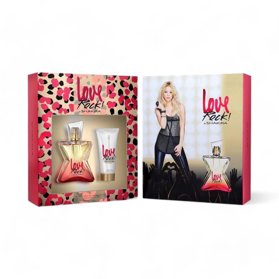 Set Perfume Shakira Rock 50 Ml+Loción Cuerpo 75 Ml