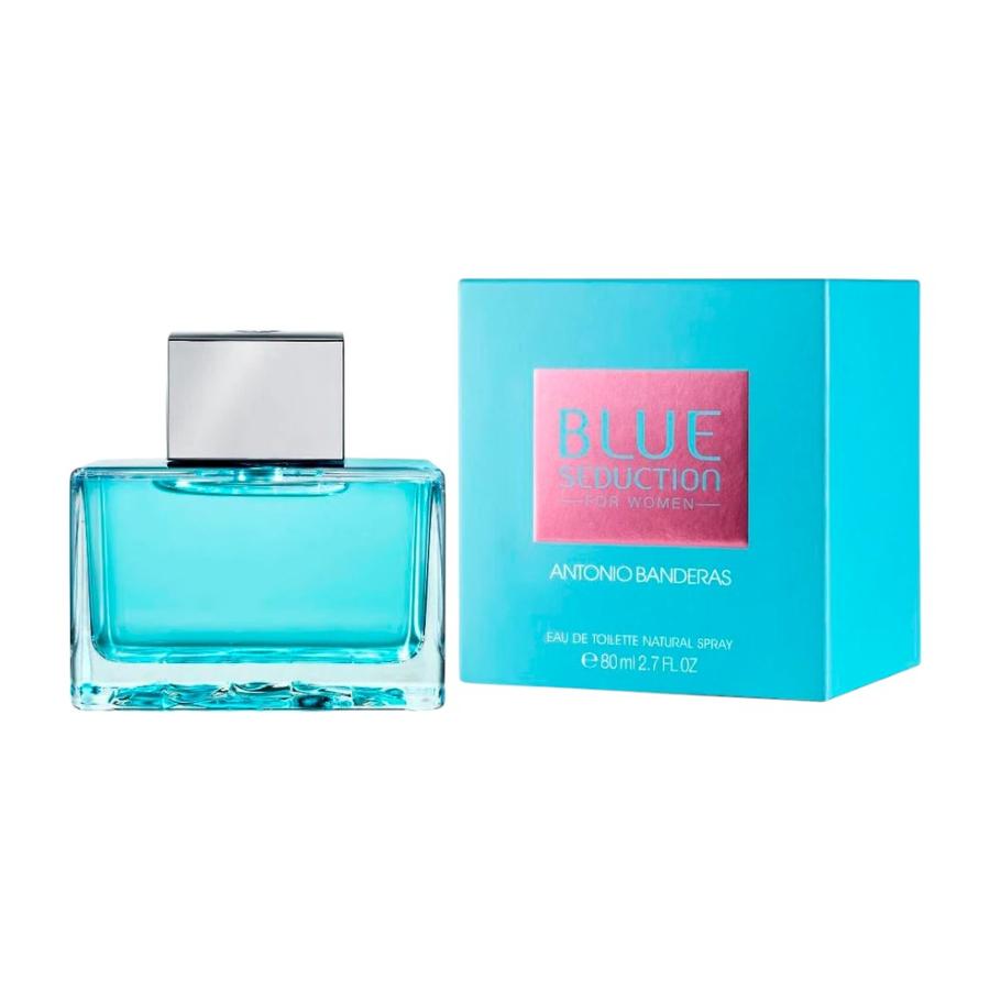 Perfume Mujer Antonio Banderas Blue Seduction Mujer Edt 80Ml