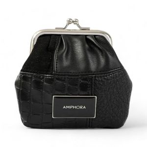 Monedero Mujer Amphora Pellizco Renate Negro