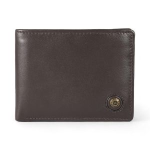 Billetera Gino Rodinis Lazio 381 Café Oscuro