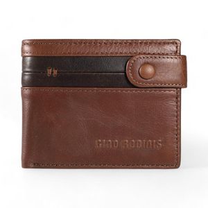 Billetera Gino Rodinis Paolo 675 Café/Marrón