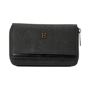 Billetera Chica Mujer Humana Anaconda Negro