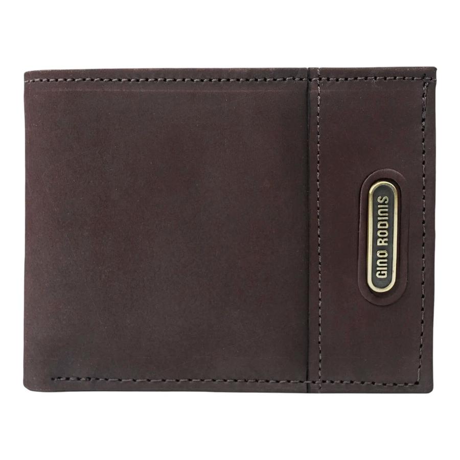 Billetera Hombre Graso 107CF Cafe Gino Rodinis.