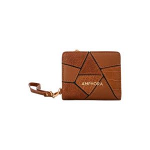 Billetera Pequeña Geo Mujer Amphora Café