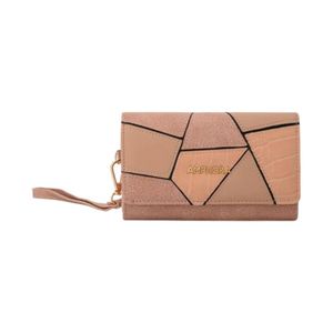 Billetera Mediana Geo Mujer Amphora Palo Rosa