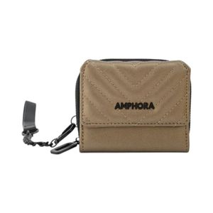 Billetera Mujer Muller Pequeña Plateado