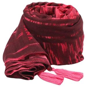 Pañuelo Estampado Mujer Murcia Humana Rojo