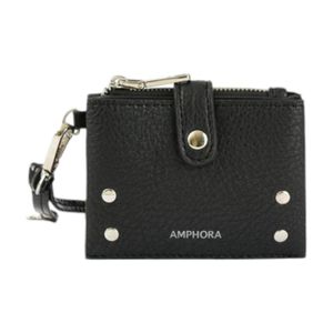 Billetera Pequeña Mujer Amphora Douce Negro