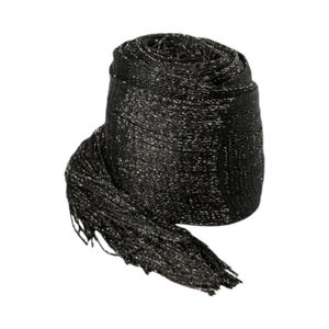 Pañuelo Liso Mujer Humana Lennon Negro