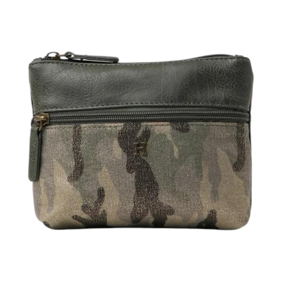 Estuche Mujer Humana Military Verde