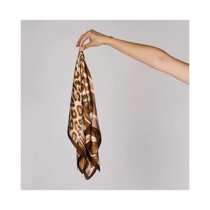 Pañuelo Eclipse Satinado Jacinta Café